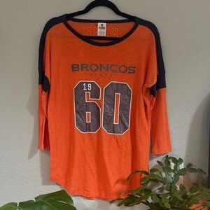 Victoria's Secret Pink Denver Broncos NFL Shirt - Size M